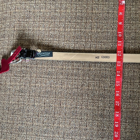 Vintage Brighton Black "Babe" Golf-charm Belt - Picture 5 of 5